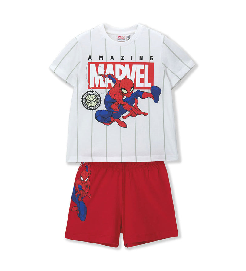 Boy - Spider-Man Pajamas 9 - 10 Y Red
