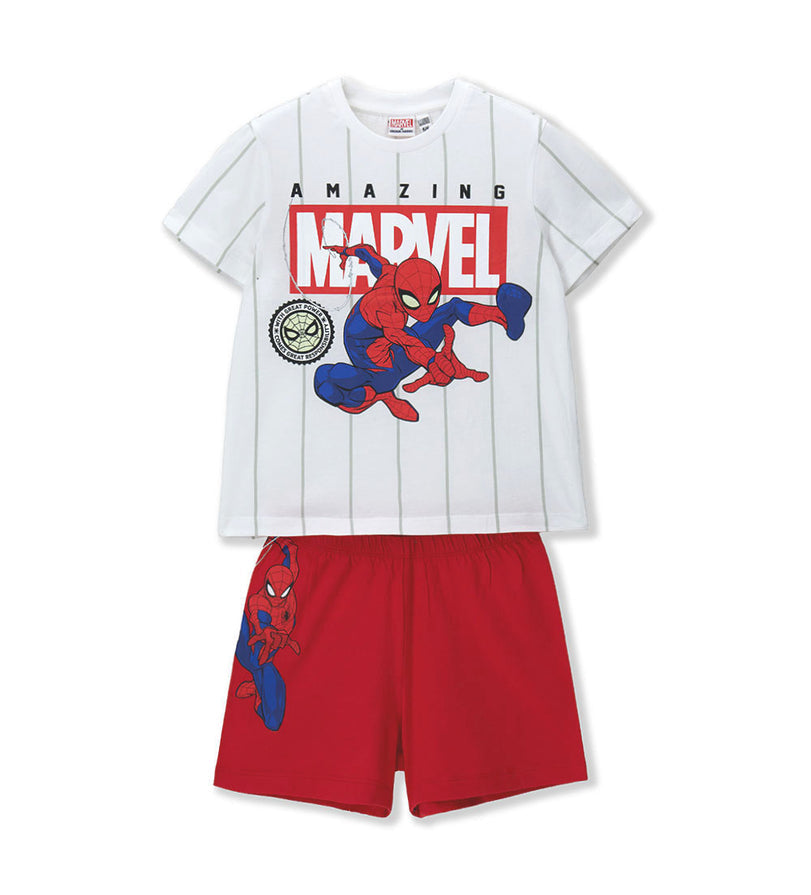 Boy - Spider-Man Pajamas 9 - 10 Y Red