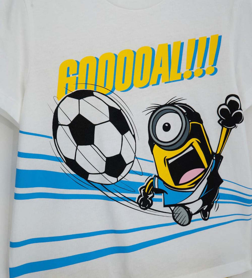 Boy - Minions Pajamas 9 - 10 Y White