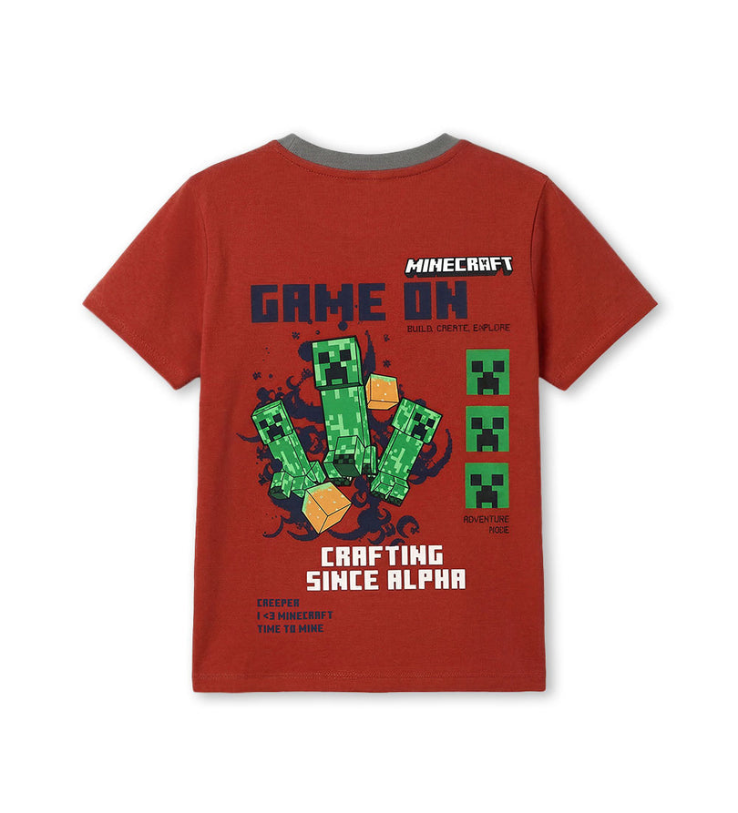 Boy - Minecraft Pajamas 9 - 10 Y White