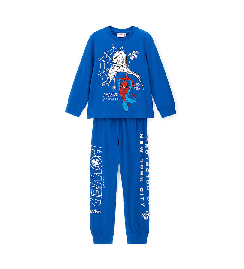 Boy - Spider-Man Pajamas 9 - 10 Y Royal Blue