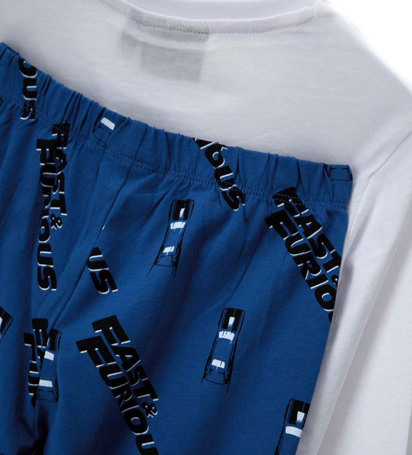Boy - Fast & Furious Pajamas 9 - 10 Y White