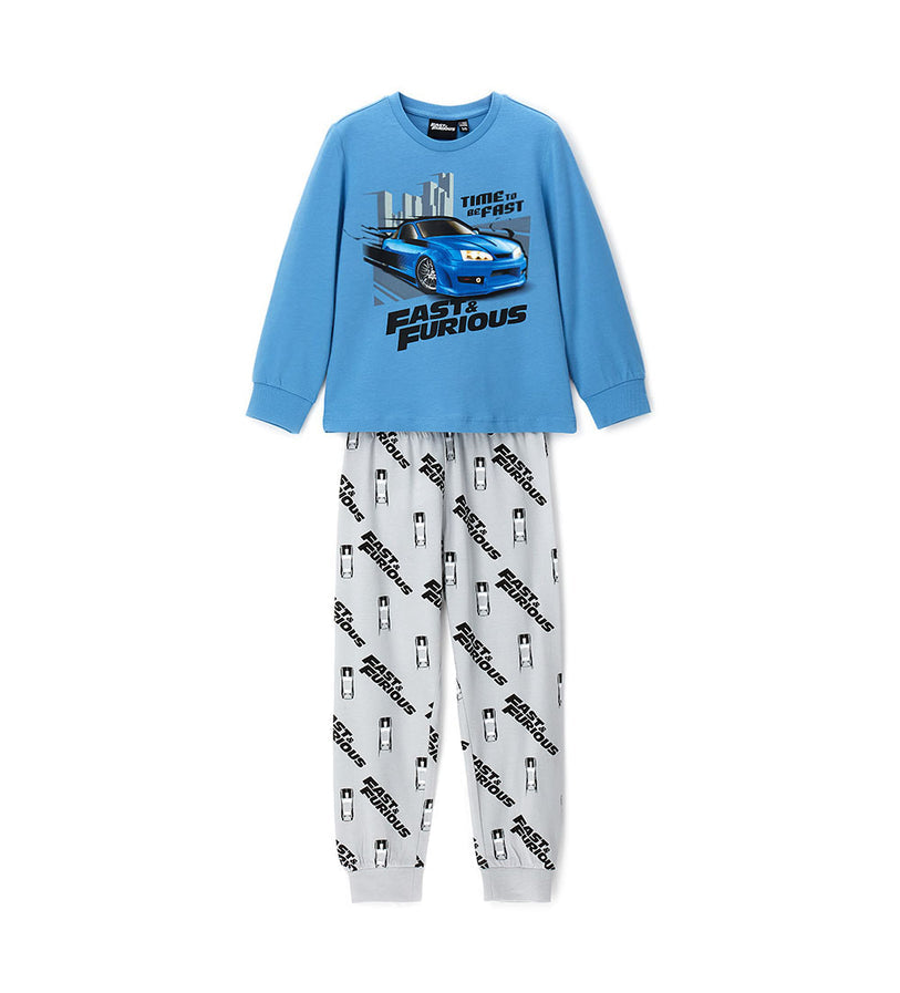 Boy - Fast & Furious Pajamas 9 - 10 Y White