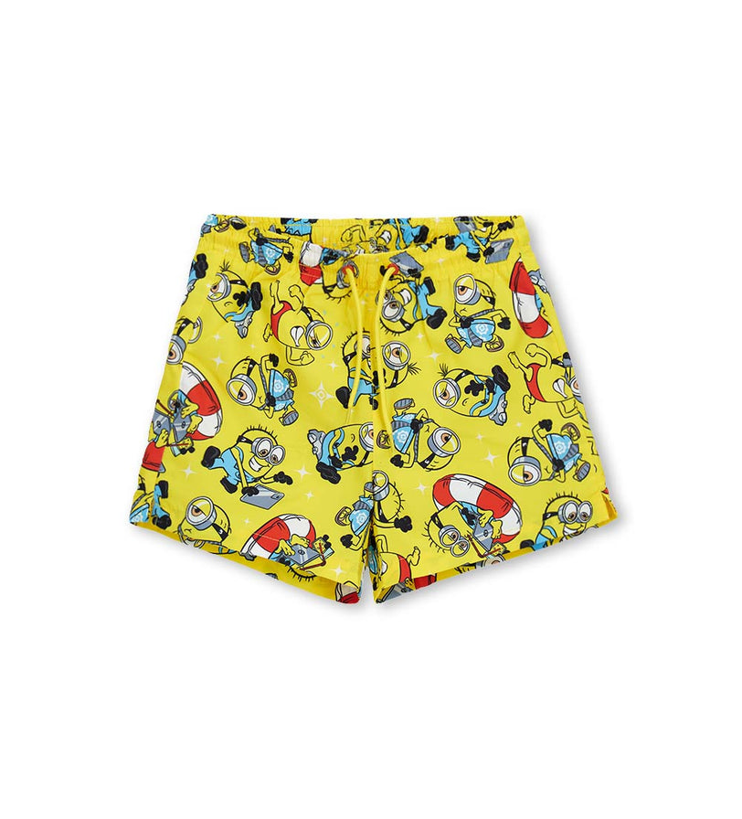 Boy - Minions Sea Bermuda Shorts 9 - 10 Y Yellow