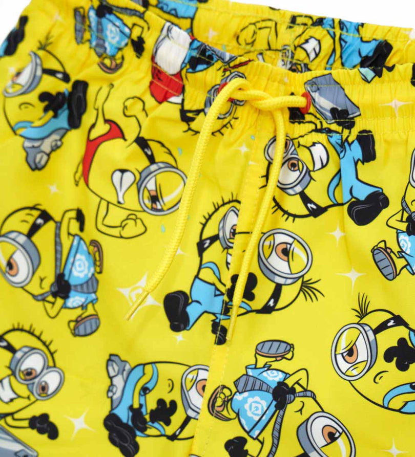 Boy - Minions Sea Bermuda Shorts 9 - 10 Y Yellow