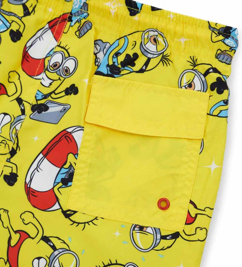 Boy - Minions Sea Bermuda Shorts 9 - 10 Y Yellow