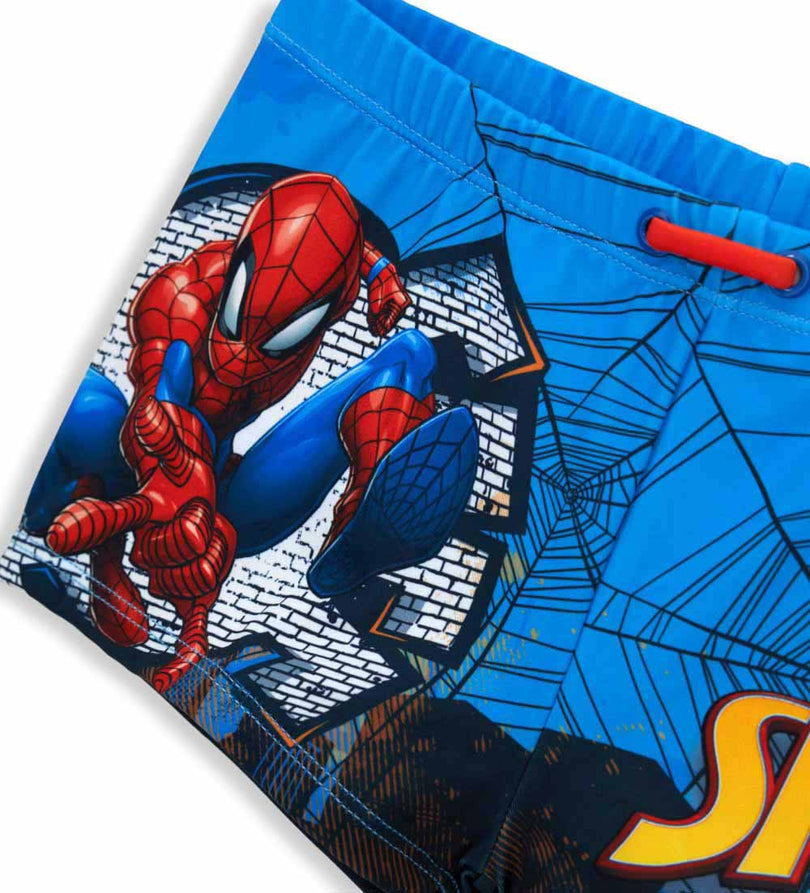 Boy - Spider-Man Swim Trunks 9 - 10 Y Blue