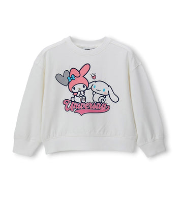 Girl - Cinnamoroll Sweatshirt 9 - 10 Y White