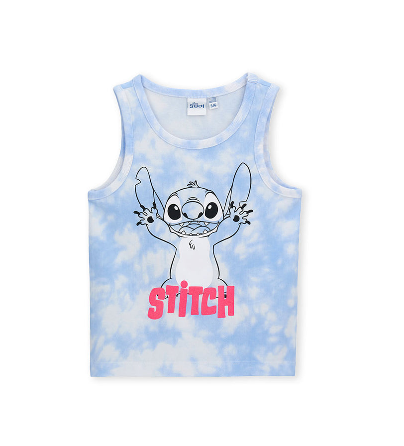 Girl - Disney Stitch Tank Top 9 - 10 Y Pink