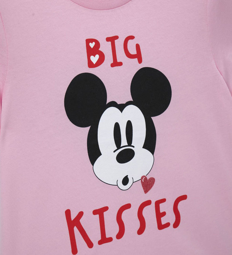 Girl - Disney Mickey Pajamas 9 - 10 Y White