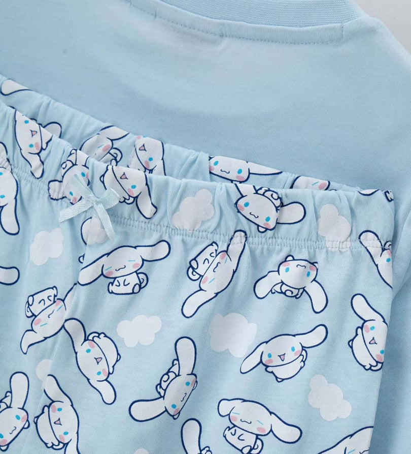 Girl - Cinnamoroll Pajamas 9 - 10 Y Blue