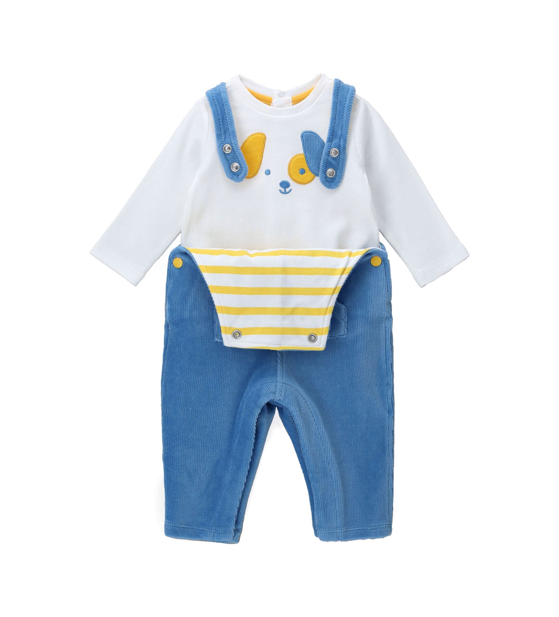 BABY BOY'S DUNGAREES SET-502