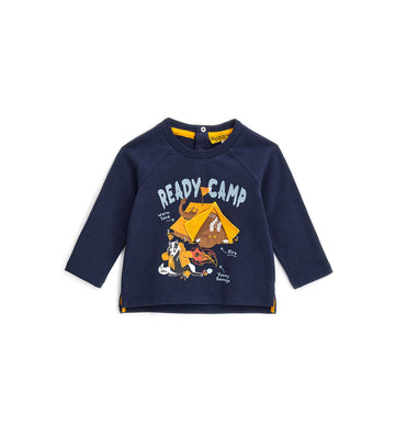 BABY BOY'S RAGLAN SLEEVE T-SHIRT-1