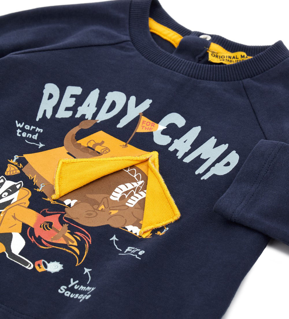 BABY BOY'S RAGLAN SLEEVE T-SHIRT-1