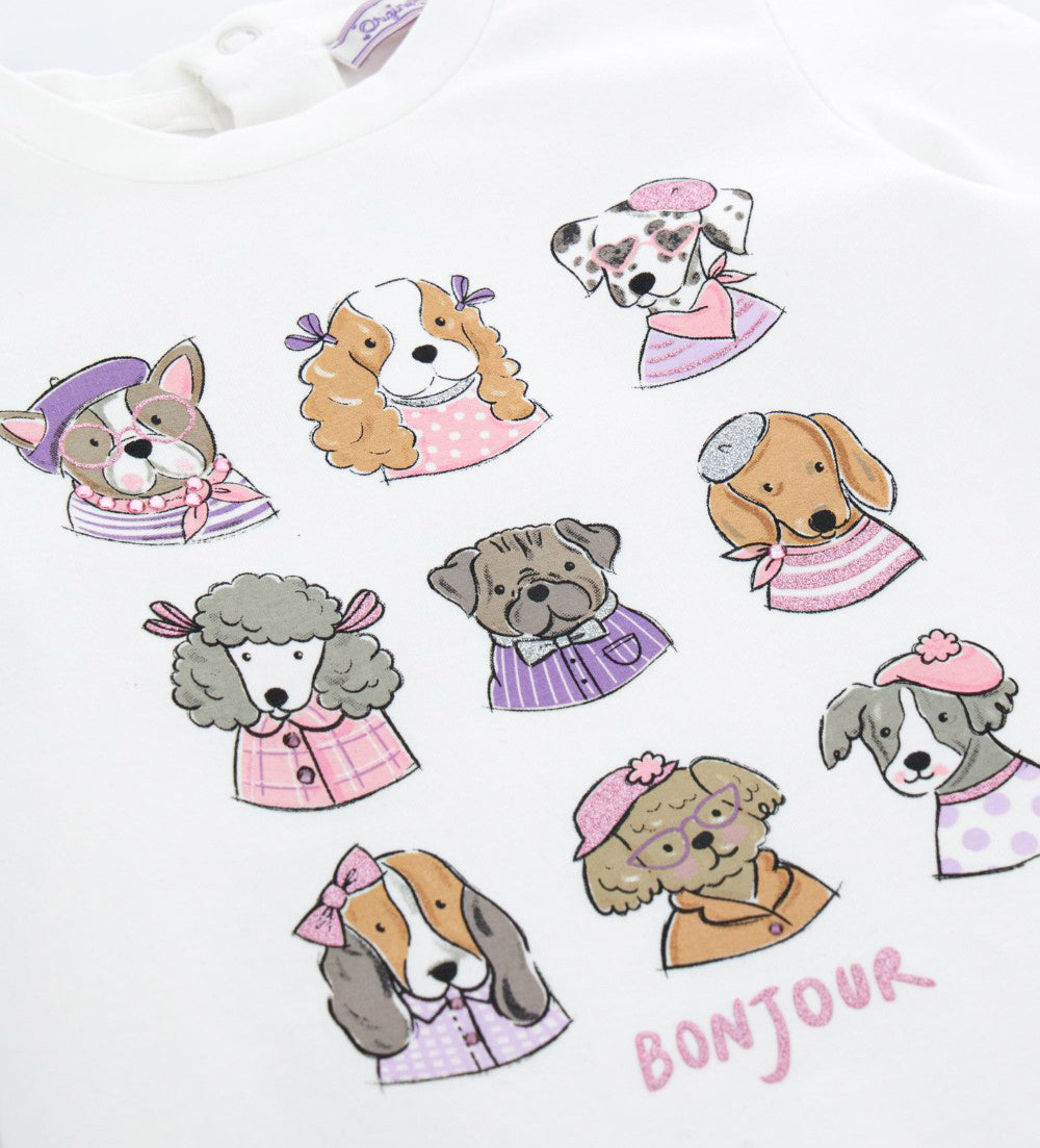 BABY GIRL'S T-SHIRT WITH RHINESTONES-2