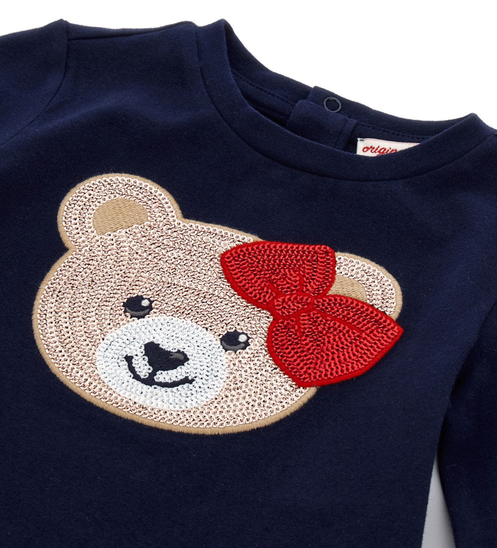 BABY GIRL'S T-SHIRT WITH SEQUINS