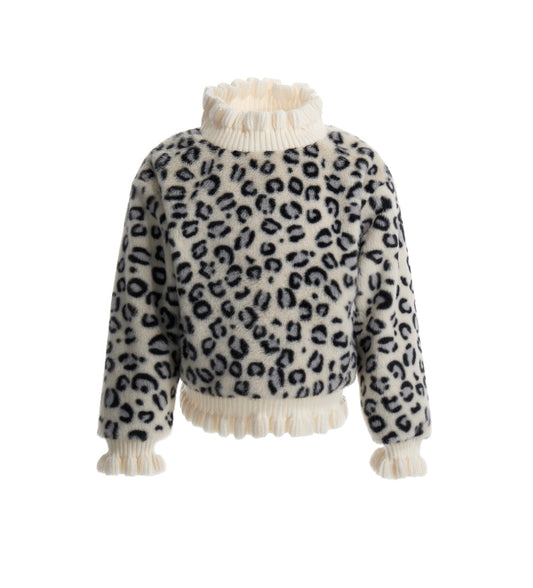 GIRL'S FAUX FUR SWEATER-1