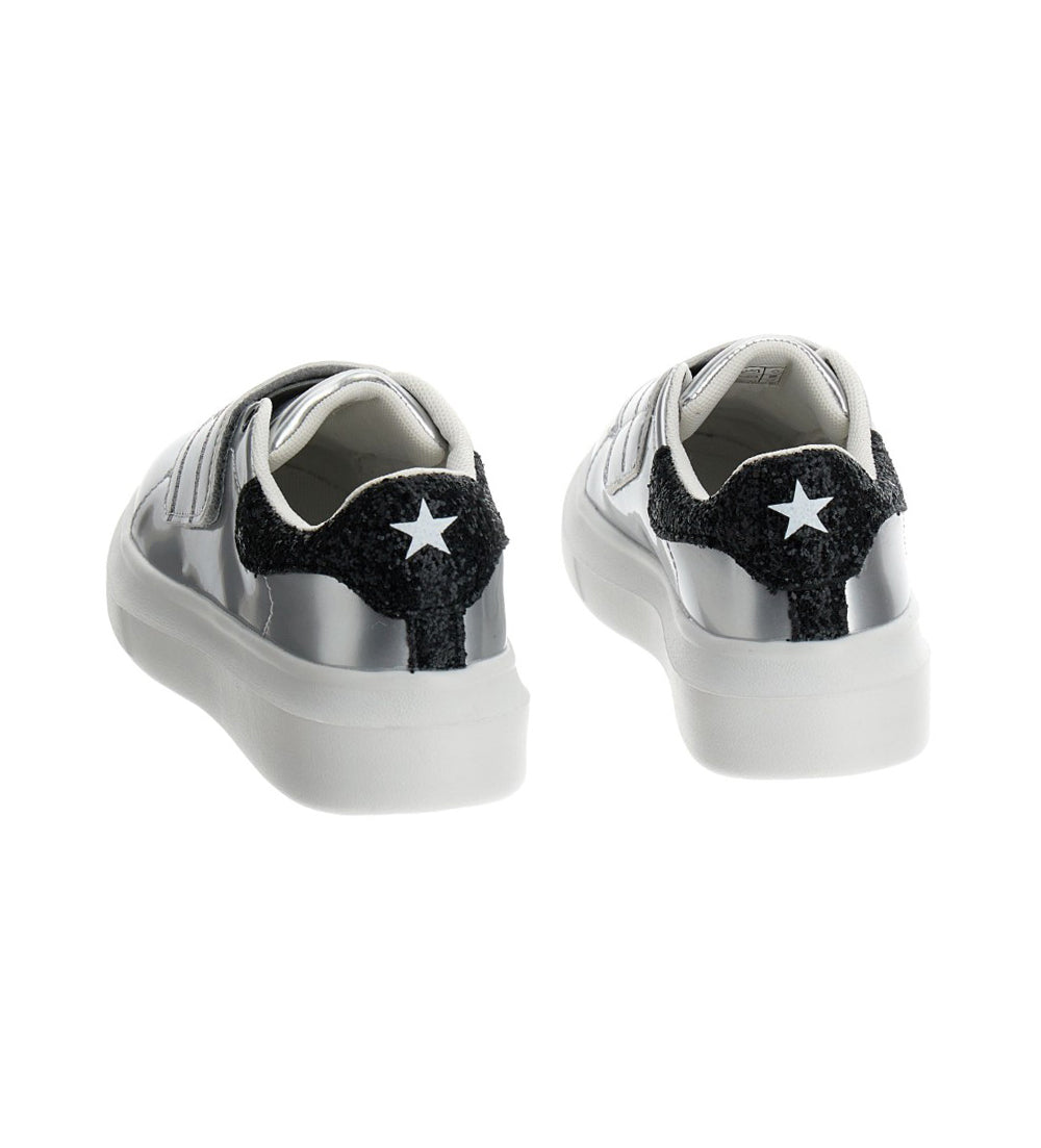 GIRL'S FAUX LEATHER SNEAKERS-3