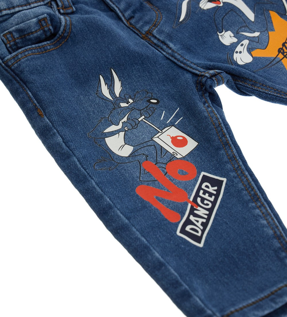 BABY BOY'S WB LOONEY TUNES JEANS-4