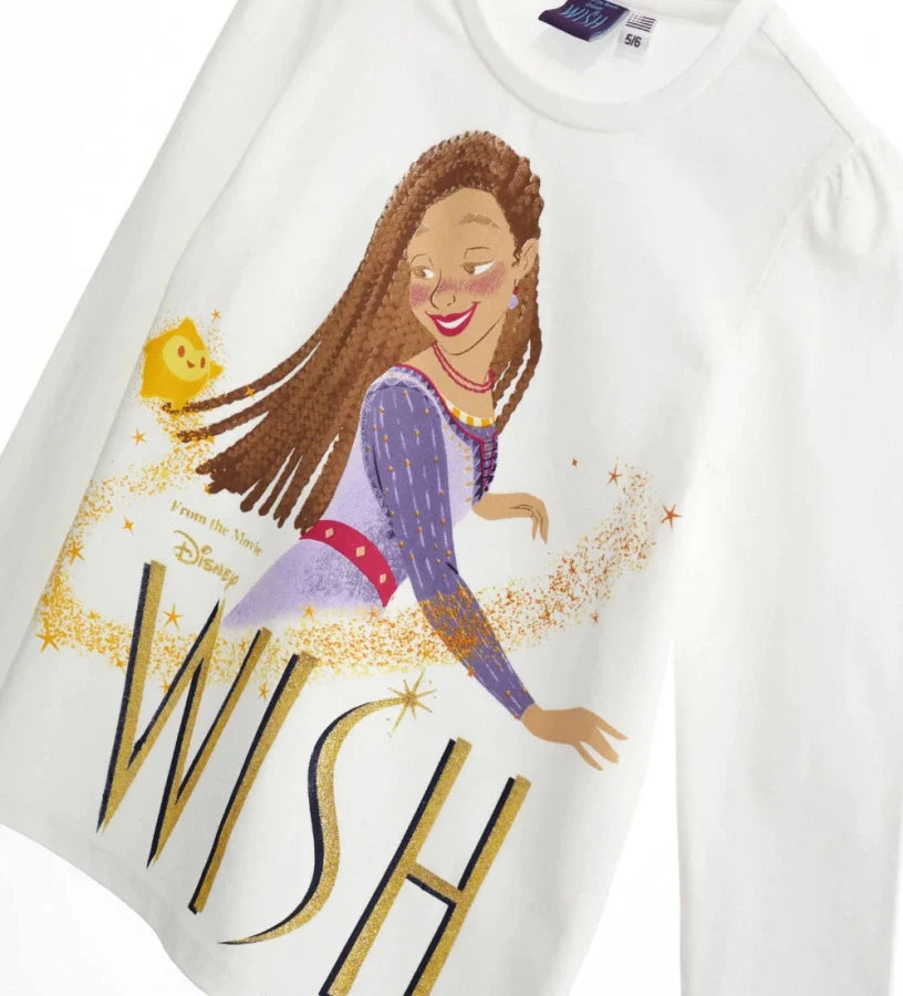GIRL'S DISNEY WISH CHRISTMAS T-SHIRT-1